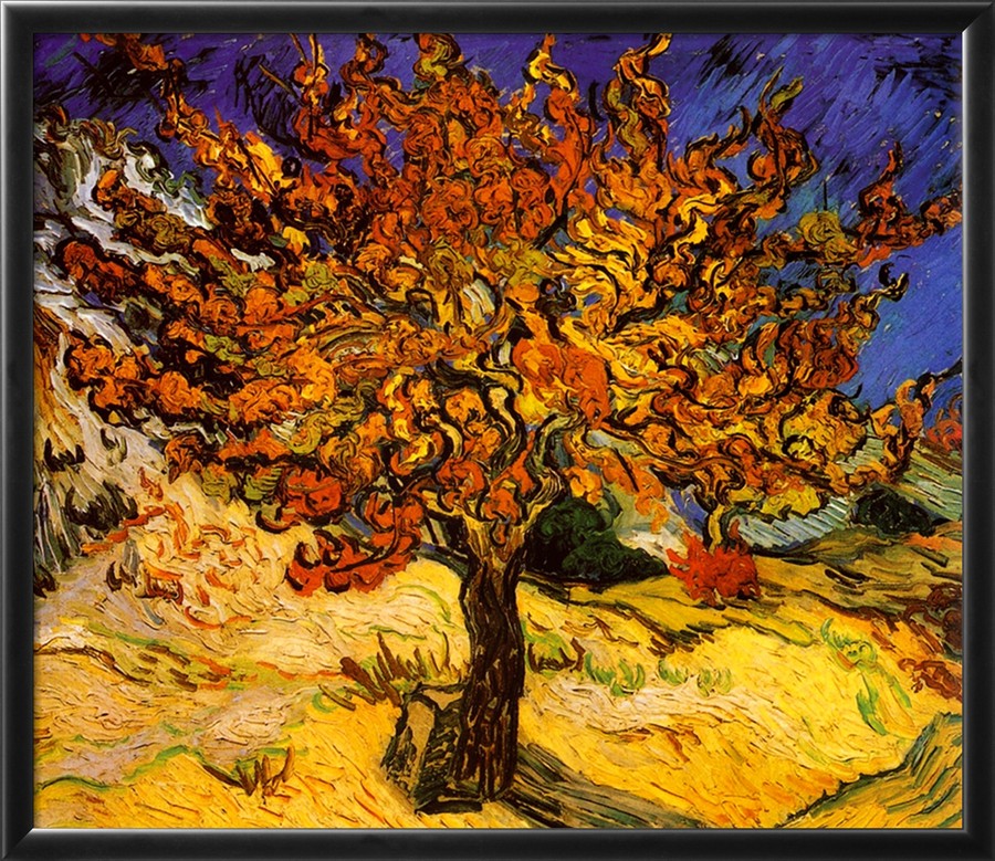 The Mulberry Tree - Vincent Van Gogh Paintings